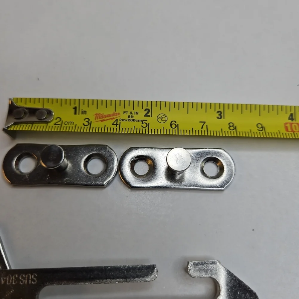 3 Set Silver Mount Hook